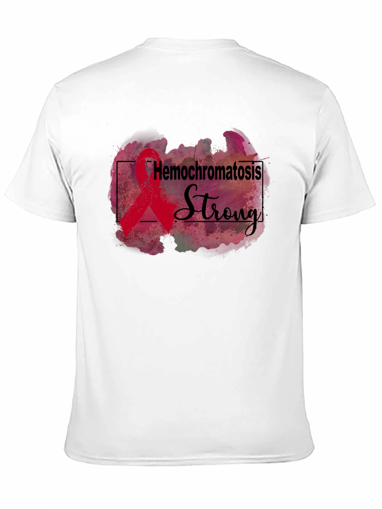 Hemochromatosis Strong Awareness Ribbon T-Shirt