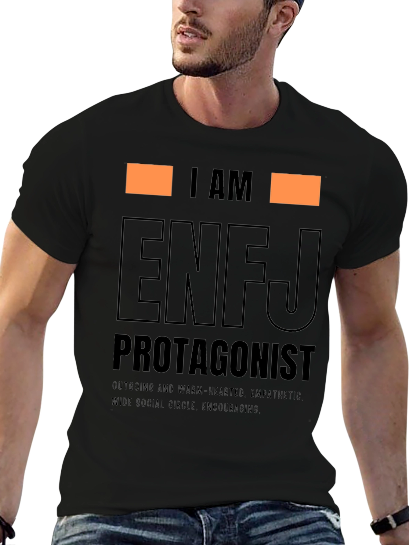 I AM ENFJ Protagonist Graphic T-Shirt