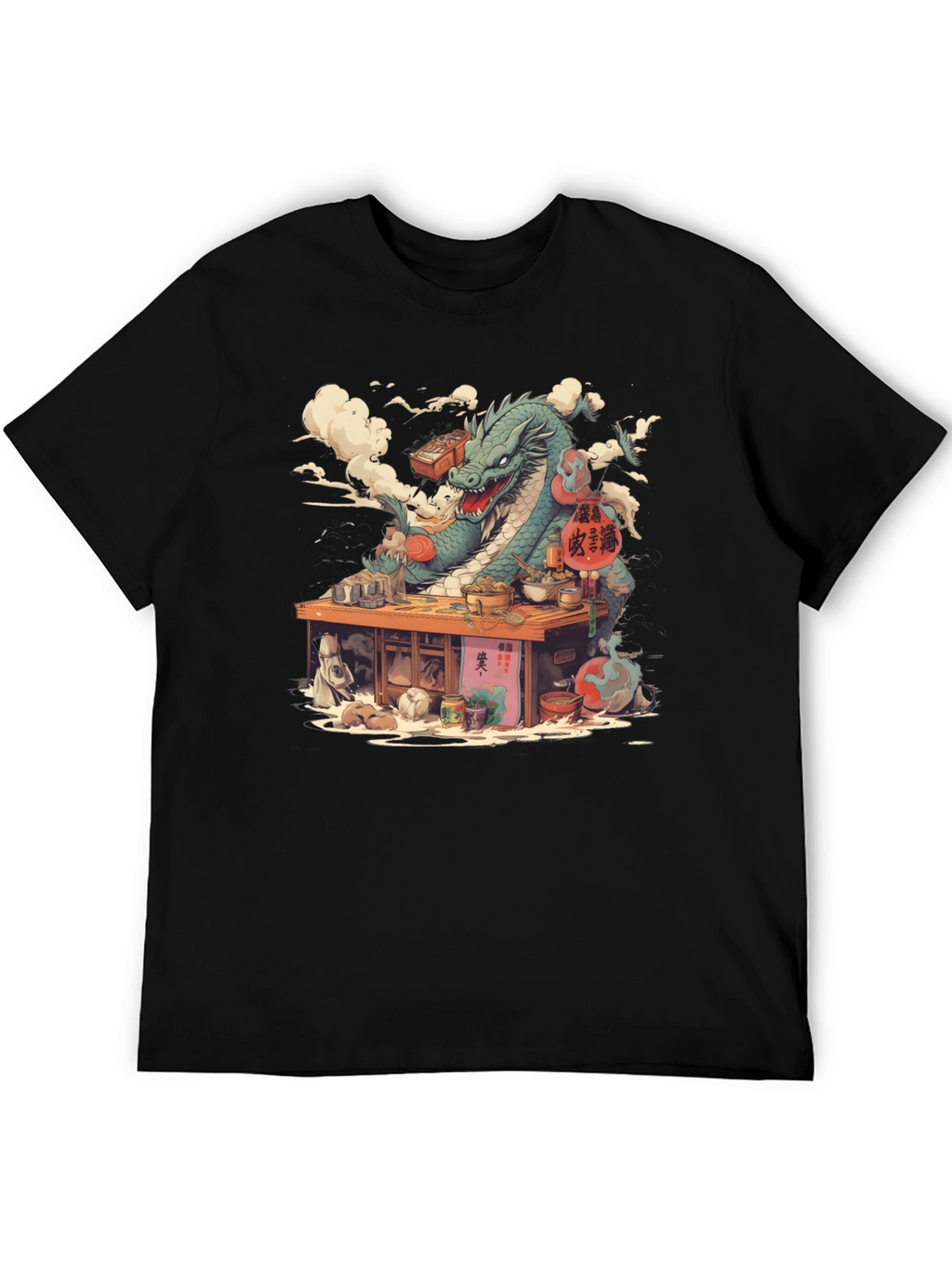 Dragon Chef T-Shirt - Unique Graphic Tee