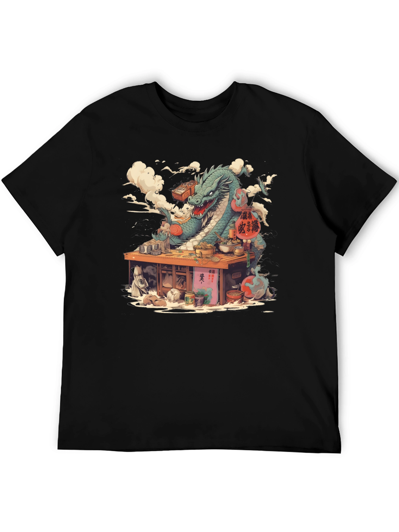 Dragon Chef T-Shirt - Unique Graphic Tee