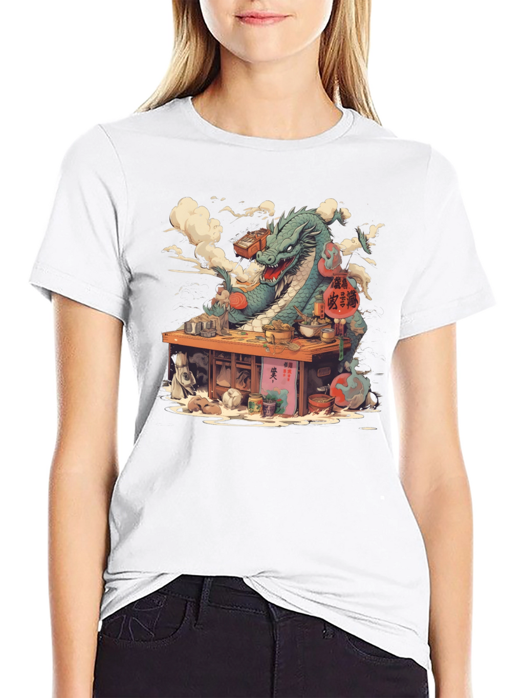 Dragon Chef T-Shirt - Unique Graphic Tee