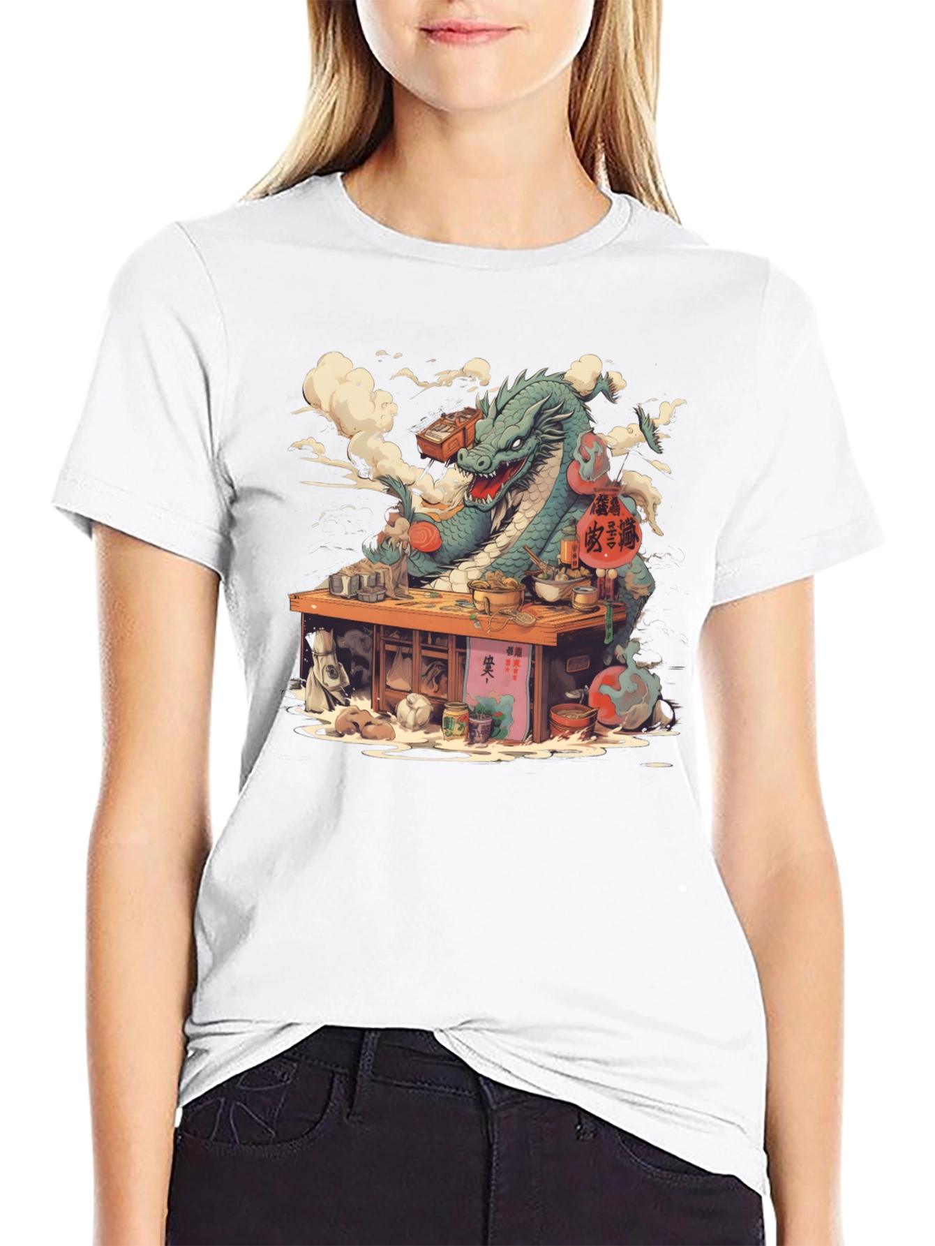 Dragon Chef T-Shirt - Unique Graphic Tee