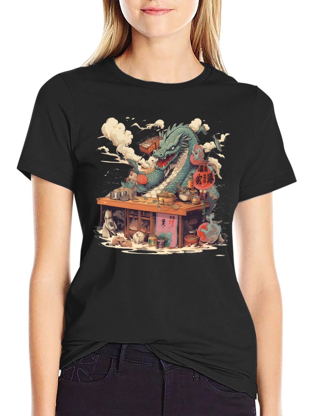 Dragon Chef T-Shirt - Unique Graphic Tee
