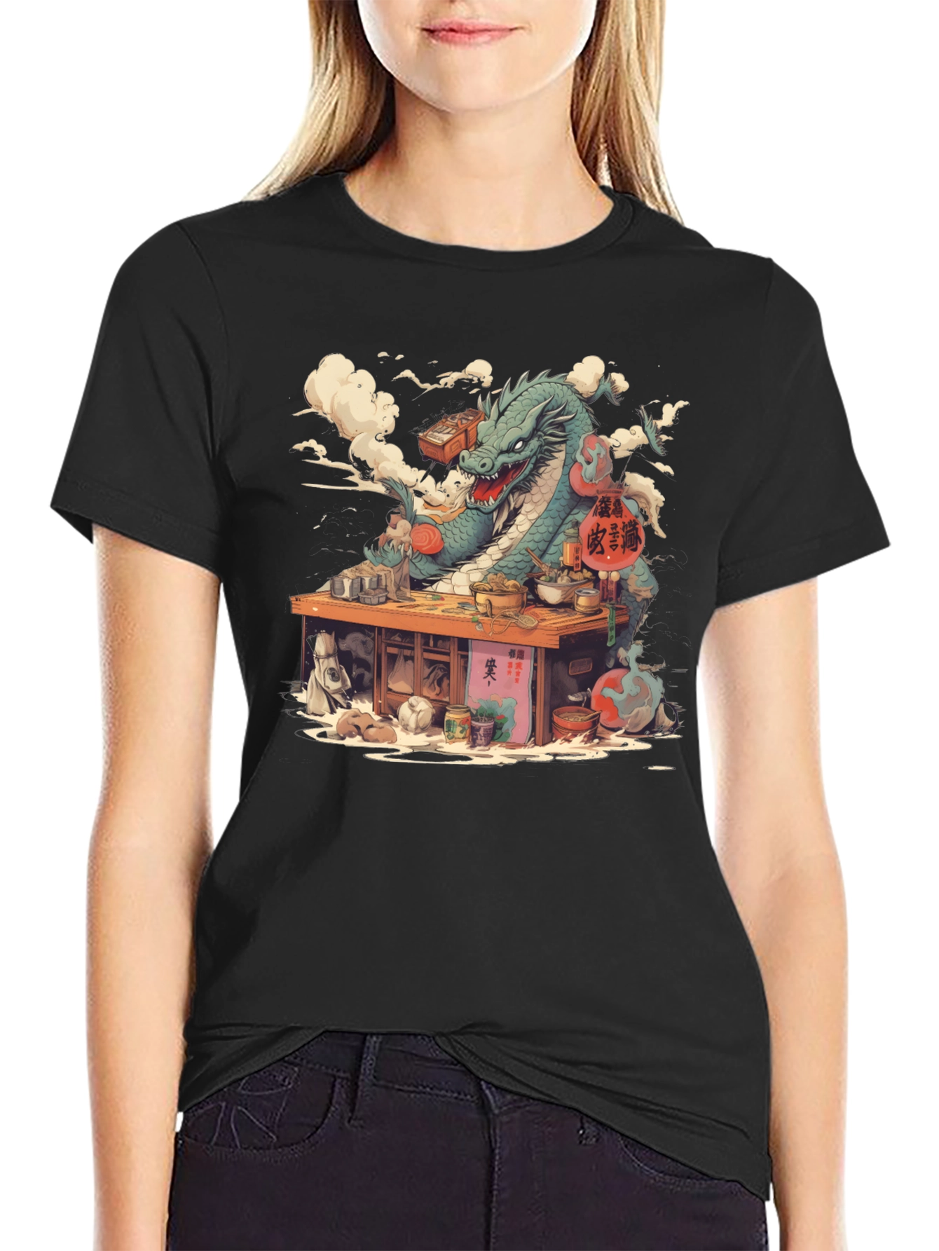 Dragon Chef T-Shirt - Unique Graphic Tee