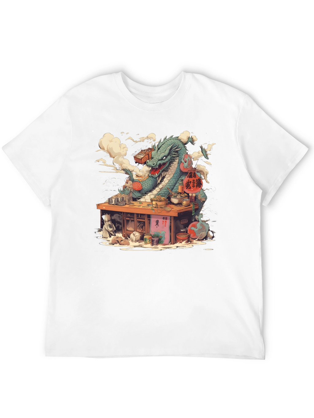 Dragon Chef T-Shirt - Unique Graphic Tee
