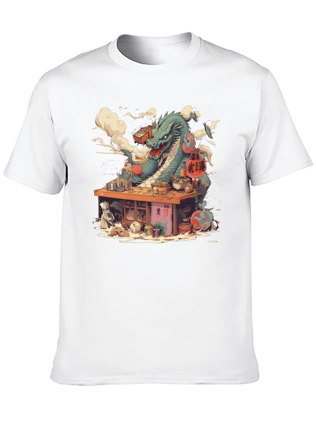 Dragon Chef T-Shirt - Unique Graphic Tee