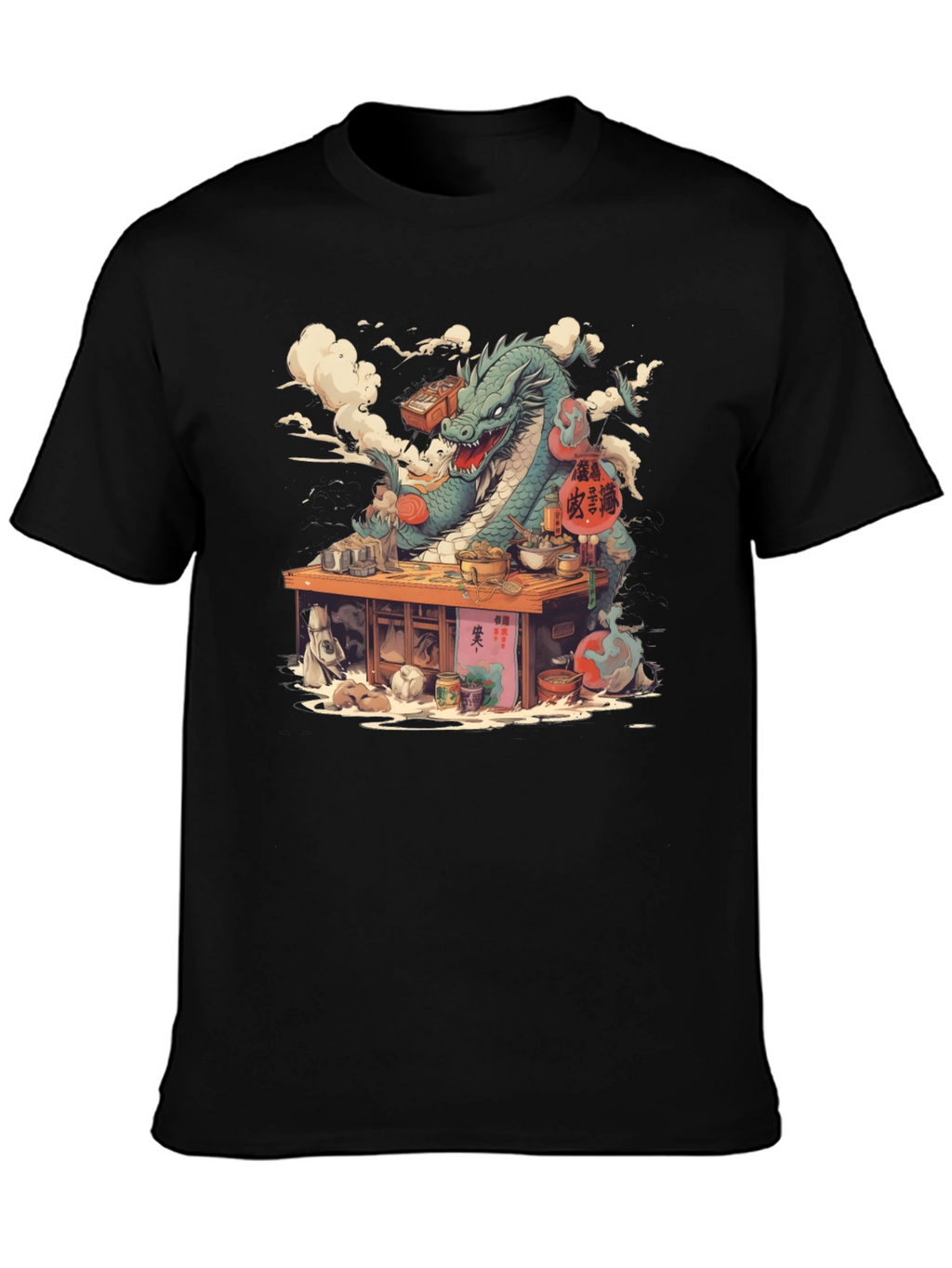 Dragon Chef T-Shirt - Unique Graphic Tee
