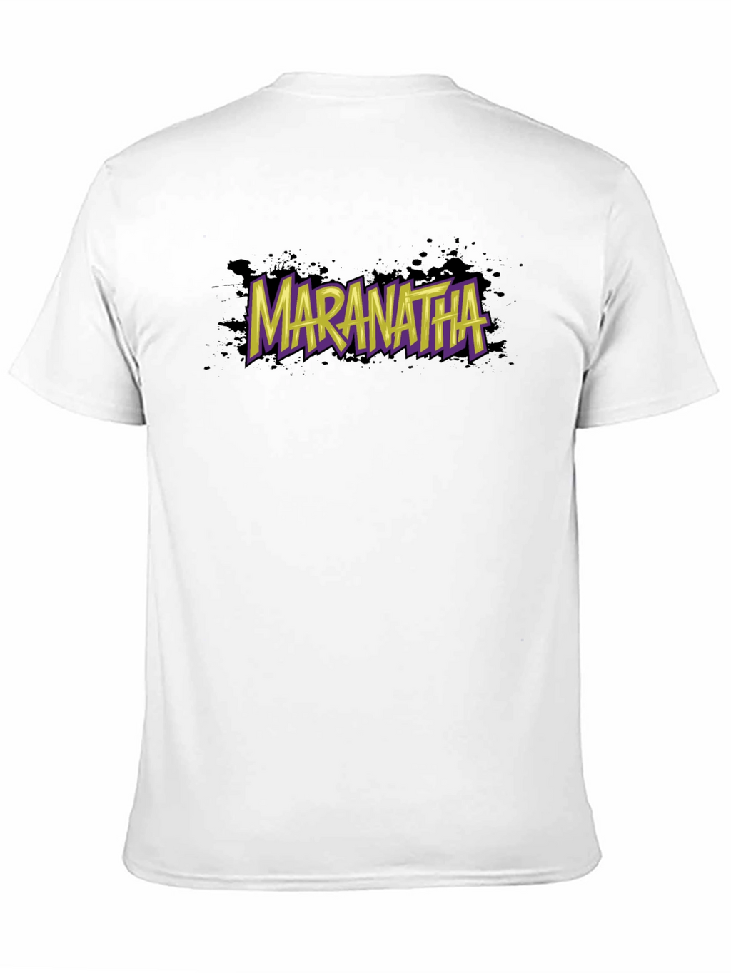 Maranatha Graphic T-Shirt - Stylish Black Tee