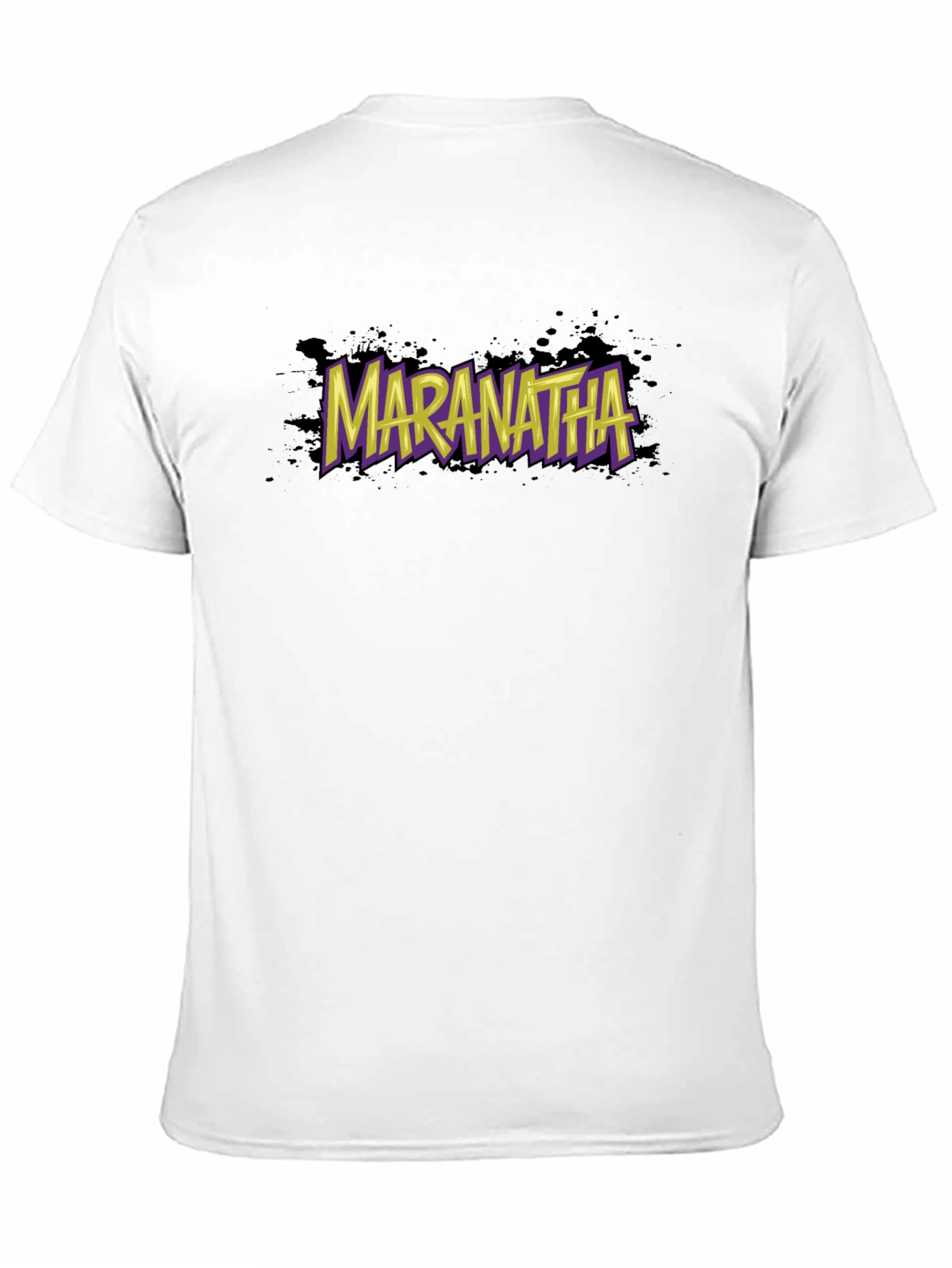 Maranatha Graphic T-Shirt - Stylish Black Tee