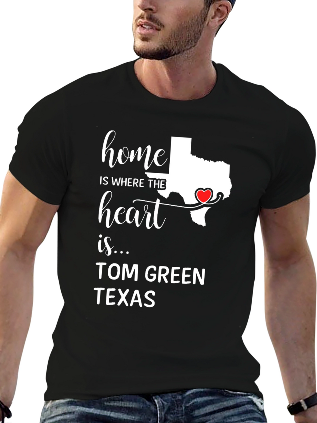 Home is Where the Heart is Texas T-Shirt