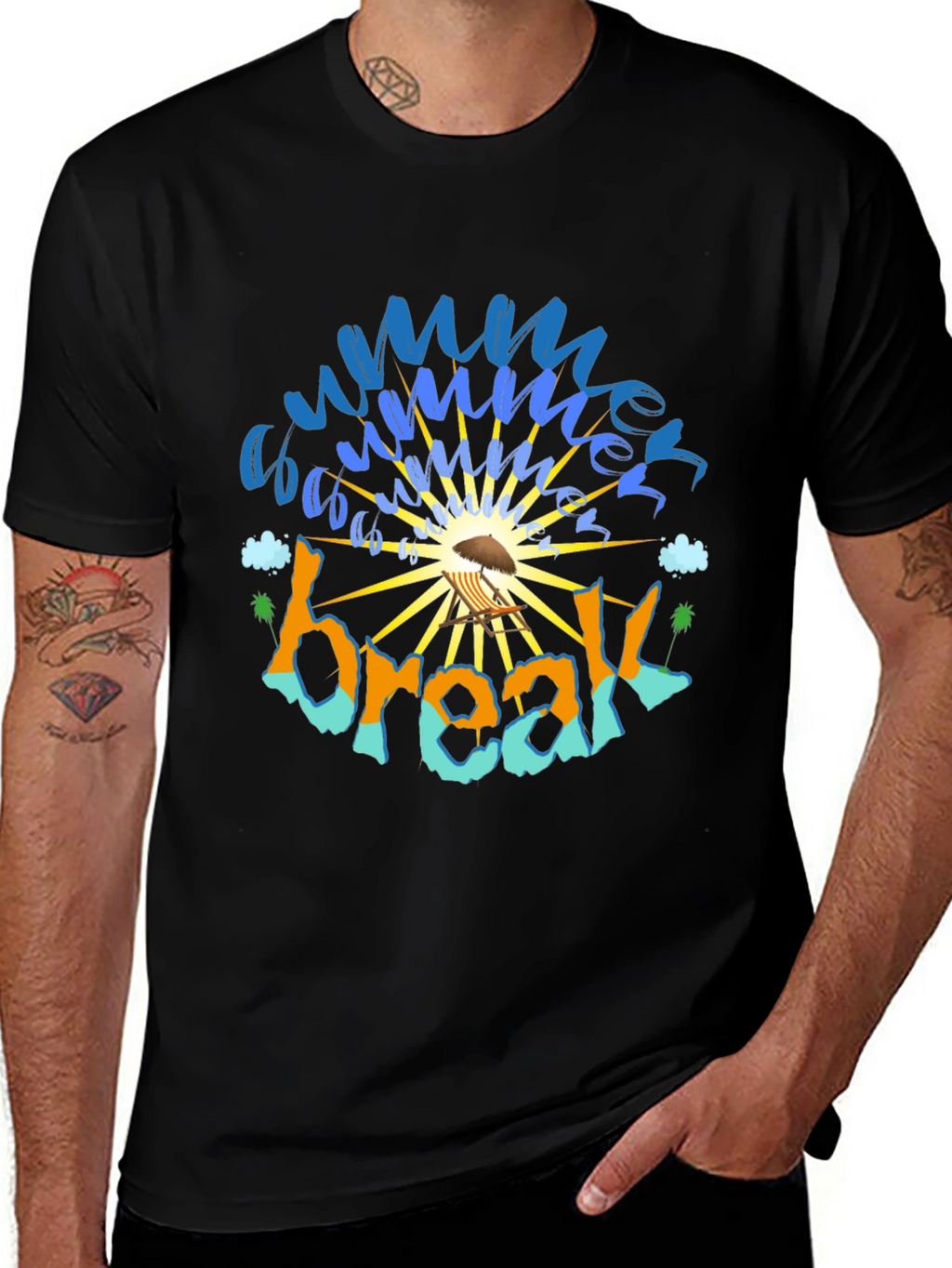 Summer Break Graphic Tee