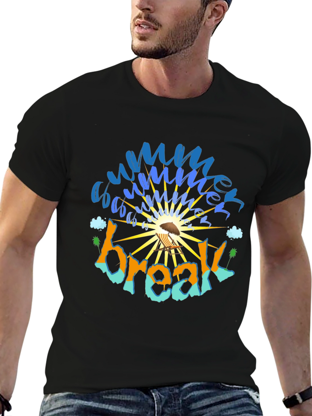 Summer Break Graphic Tee