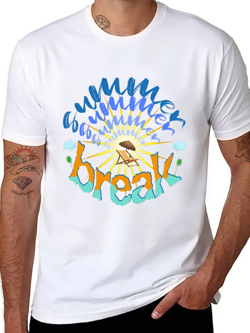 Summer Break Graphic Tee