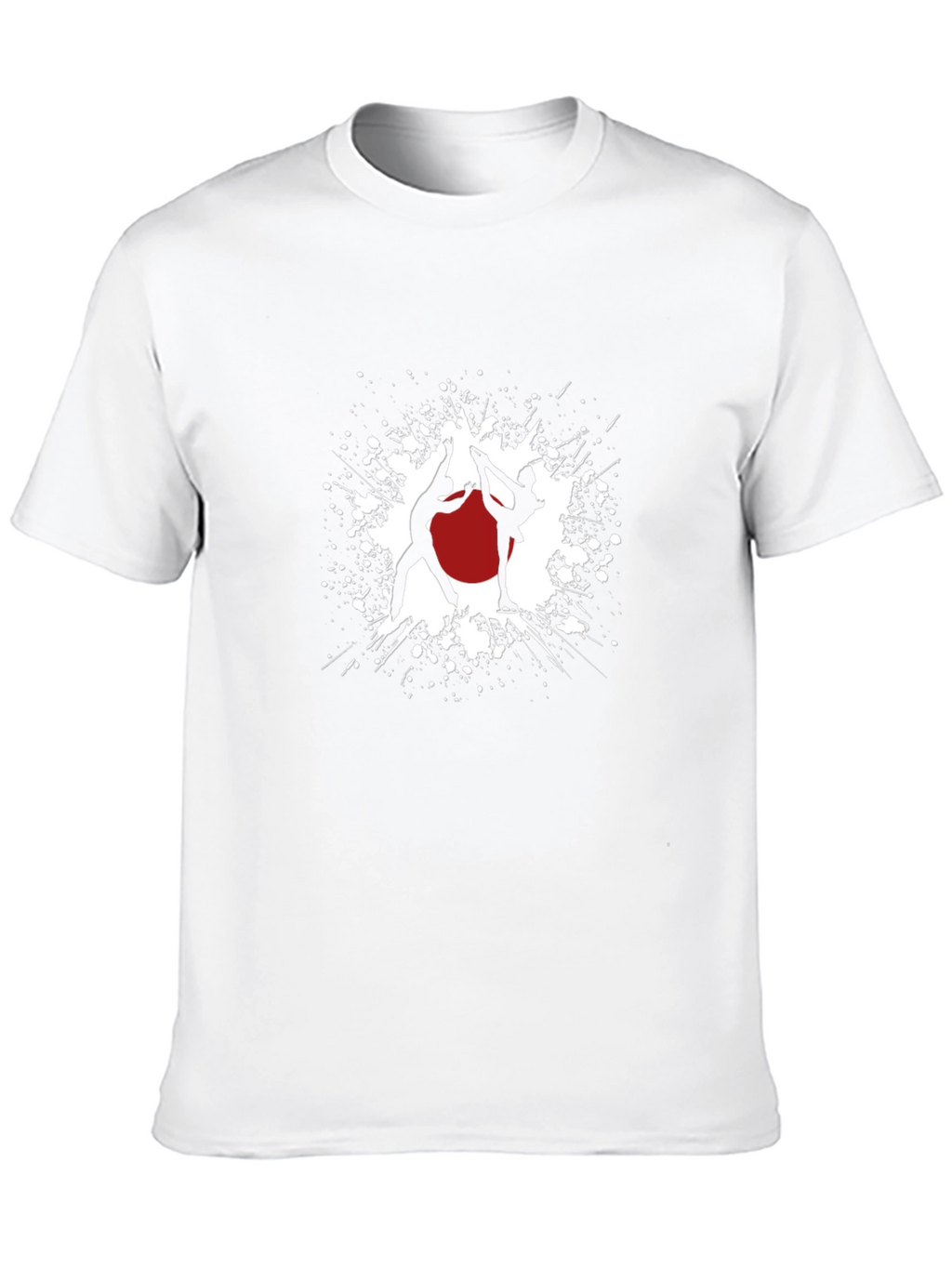 Figure Skating Black T-Shirt