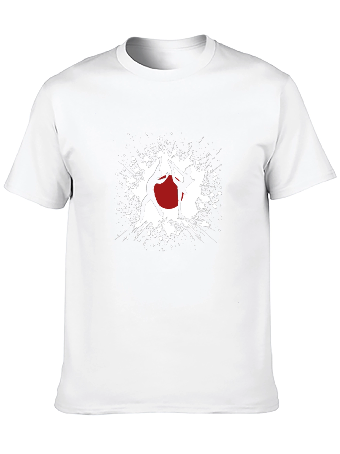 Figure Skating Black T-Shirt