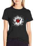 Figure Skating Black T-Shirt