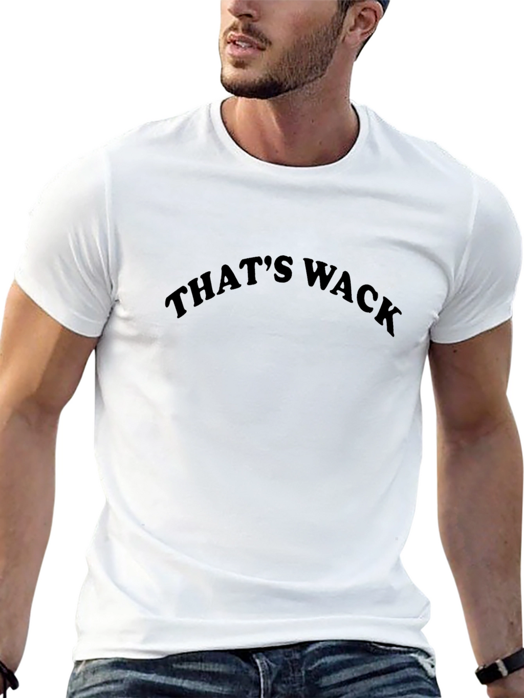 Thats Wack Graphic Tee - Black Cotton Casual Shirt