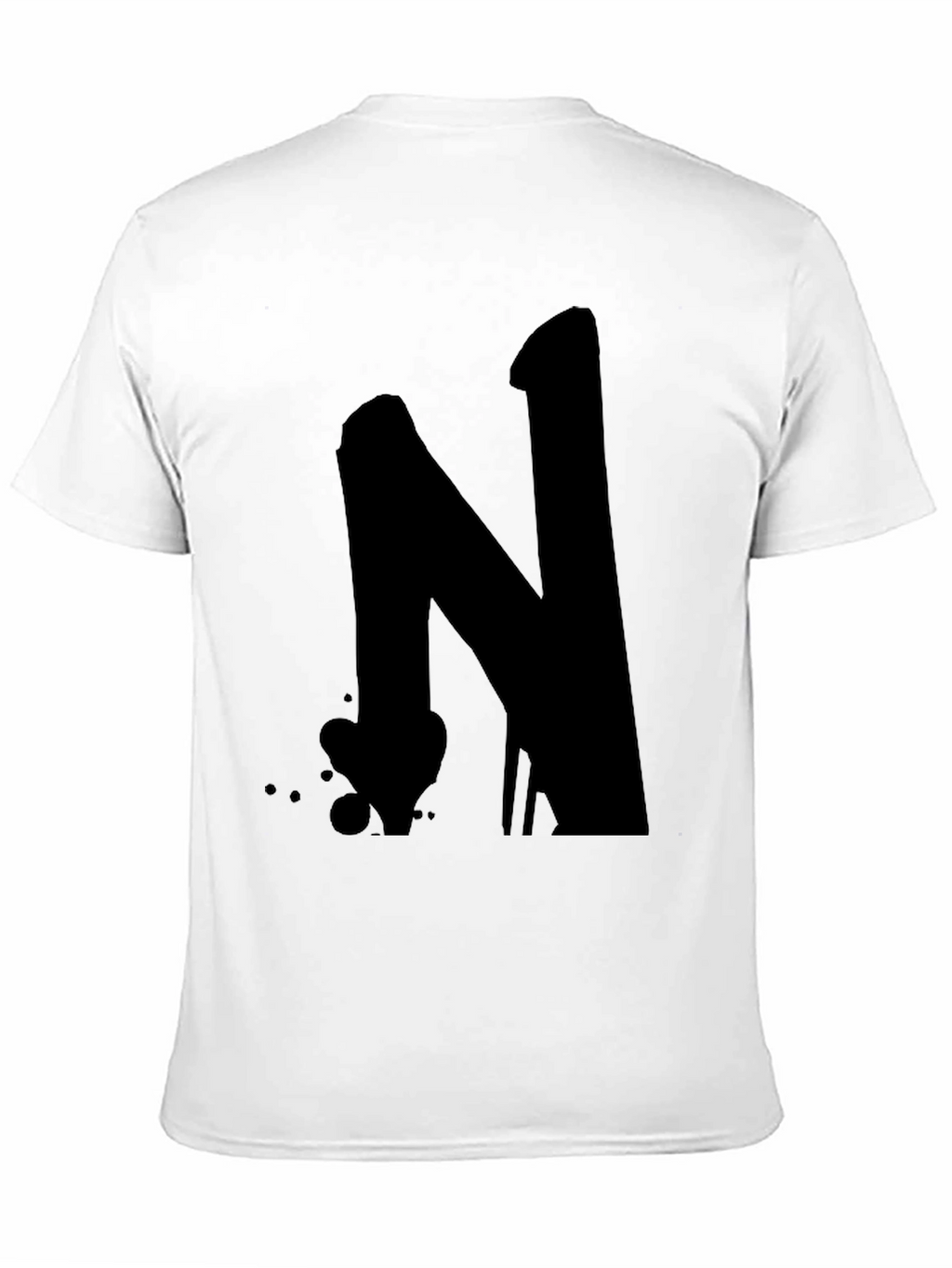 Bold N Graphic Black T-Shirt