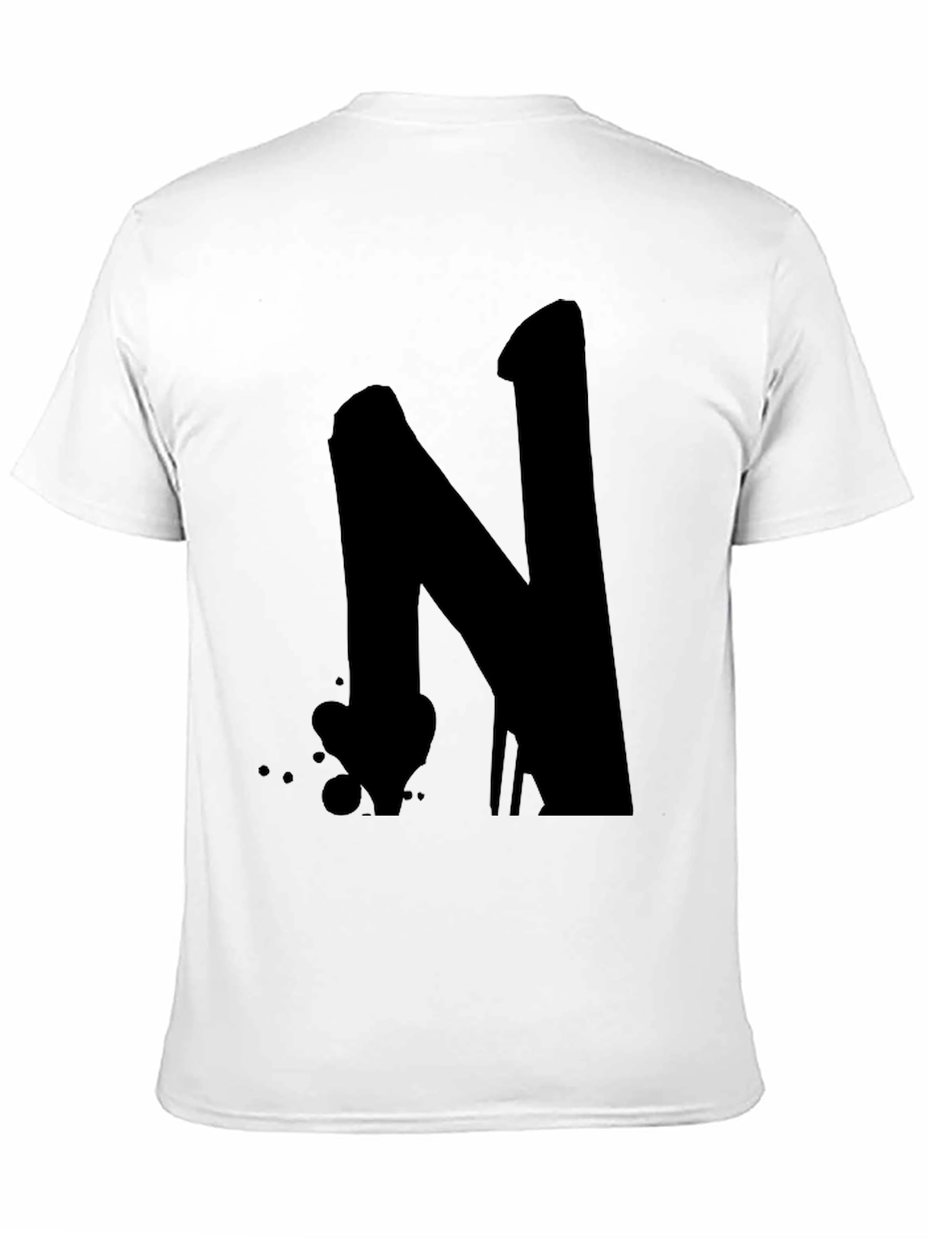 Bold N Graphic Black T-Shirt
