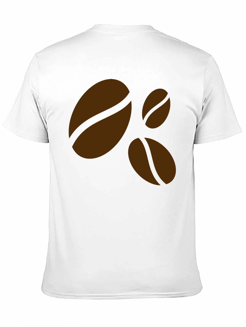 Coffee Bean Graphic Black T-Shirt - Casual Style