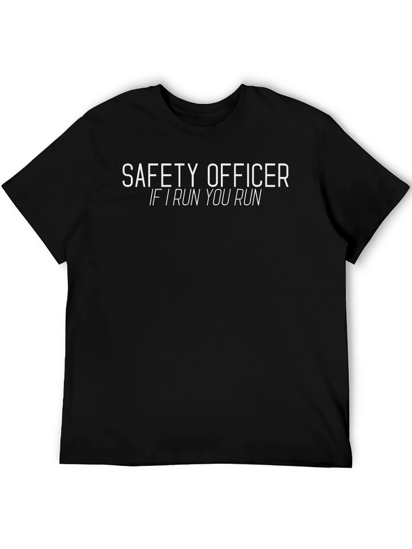 Safety Officer Funny Graphic T-Shirt