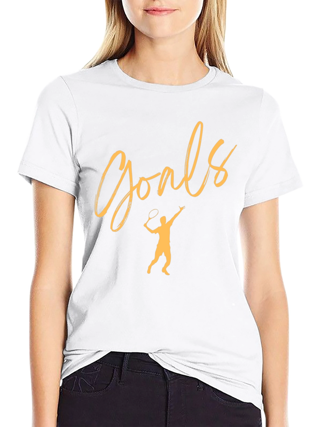 Tennis Goals Graphic Tee - Serve Your Style