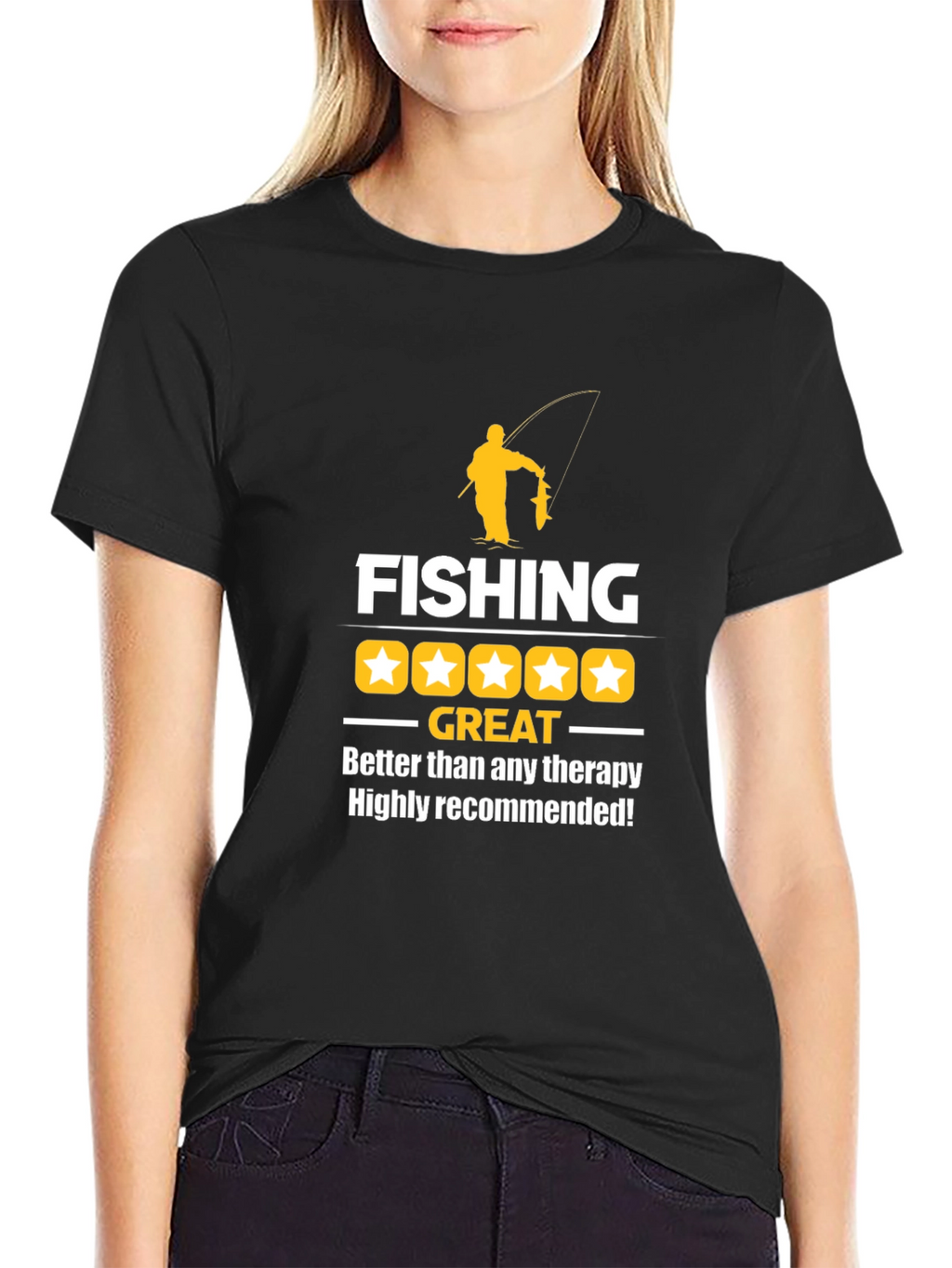 Fishing Great Therapy T-Shirt