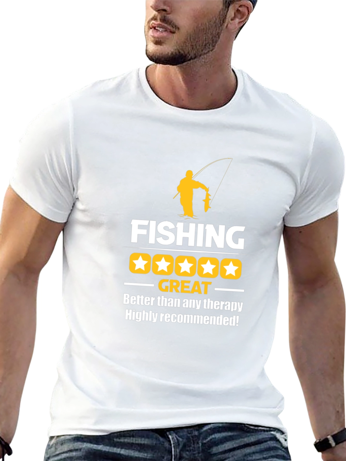 Fishing Great Therapy T-Shirt