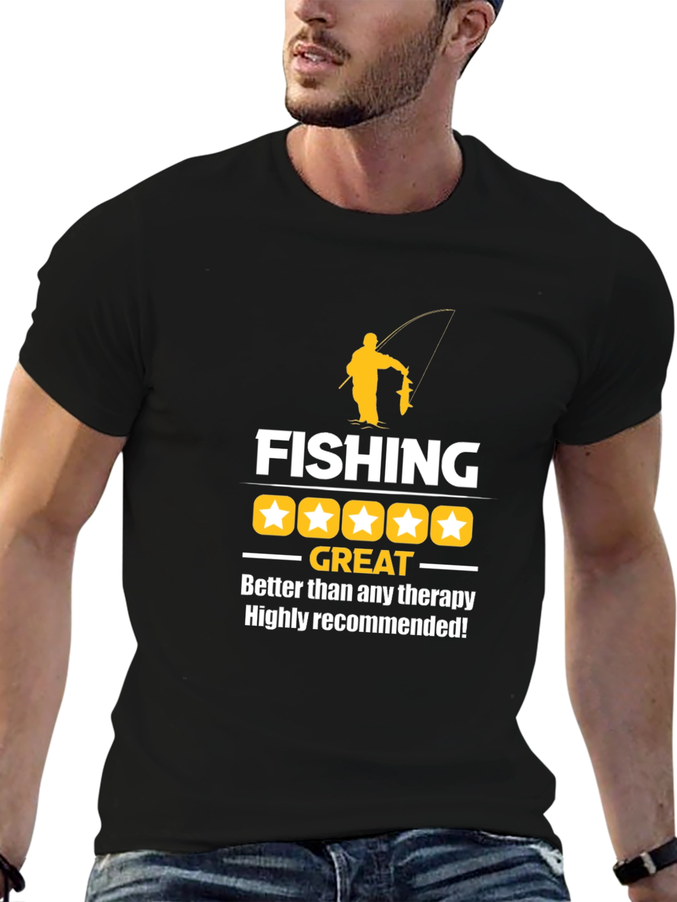 Fishing Great Therapy T-Shirt