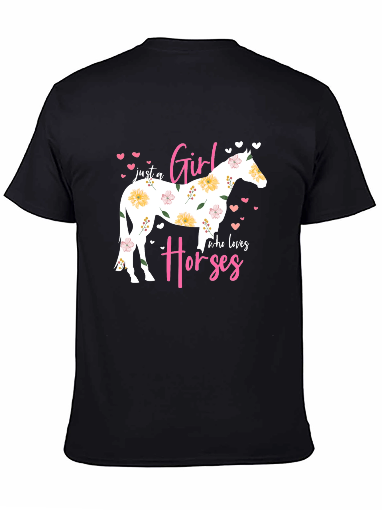 Just a Girl Who Loves Horses T-Shirt