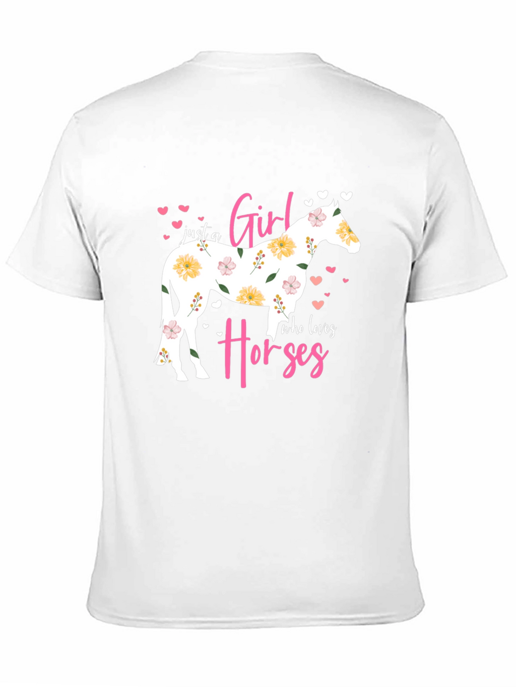 Just a Girl Who Loves Horses T-Shirt