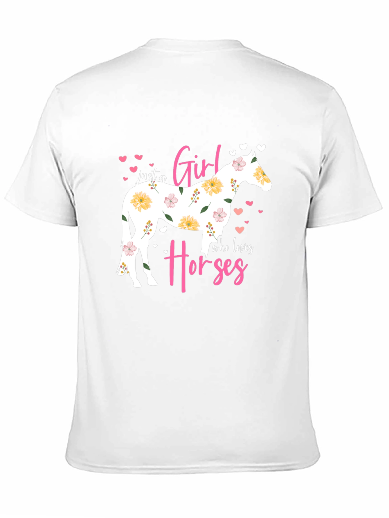 Just a Girl Who Loves Horses T-Shirt