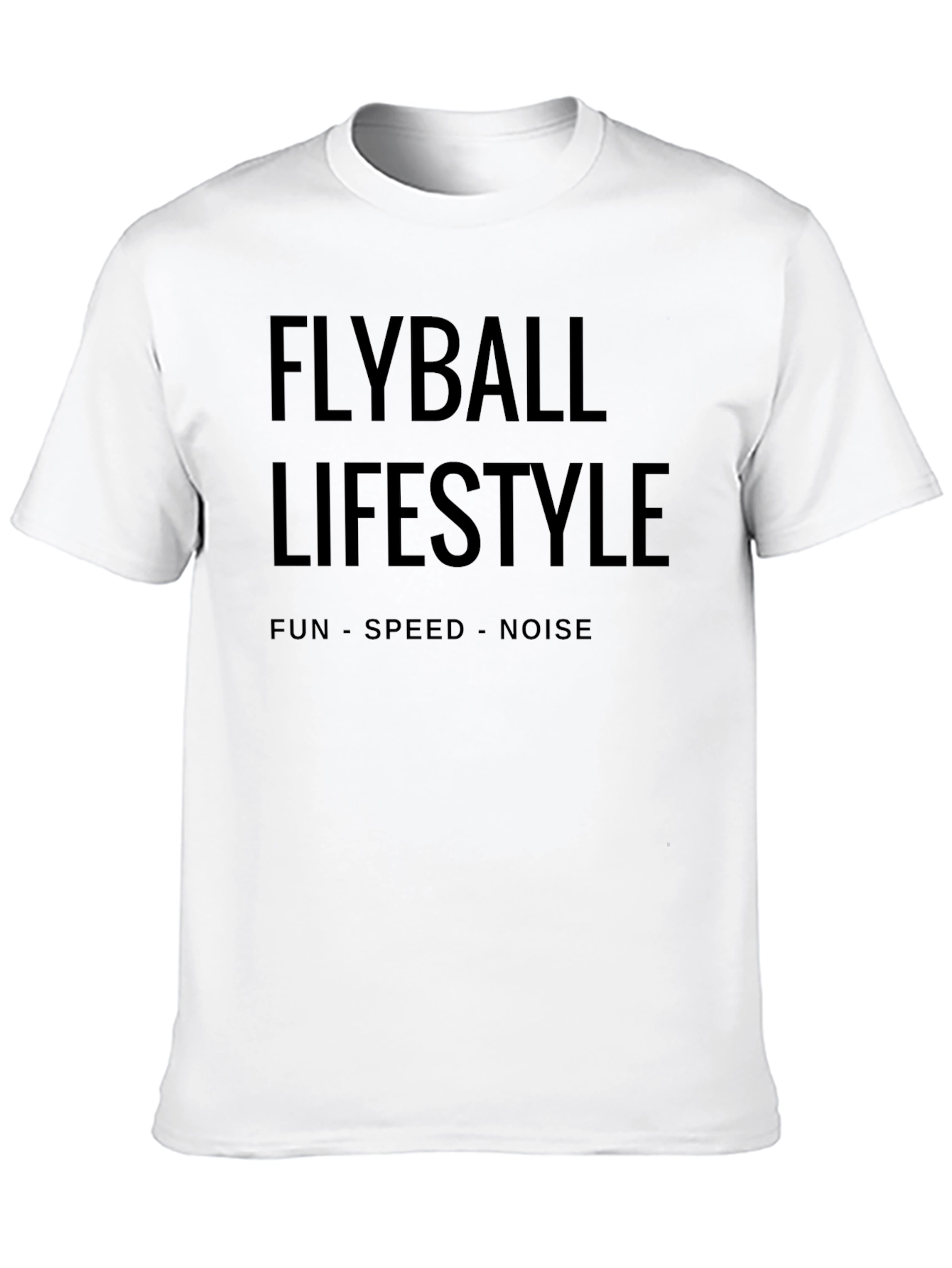 Flyball Lifestyle Black Graphic Tee
