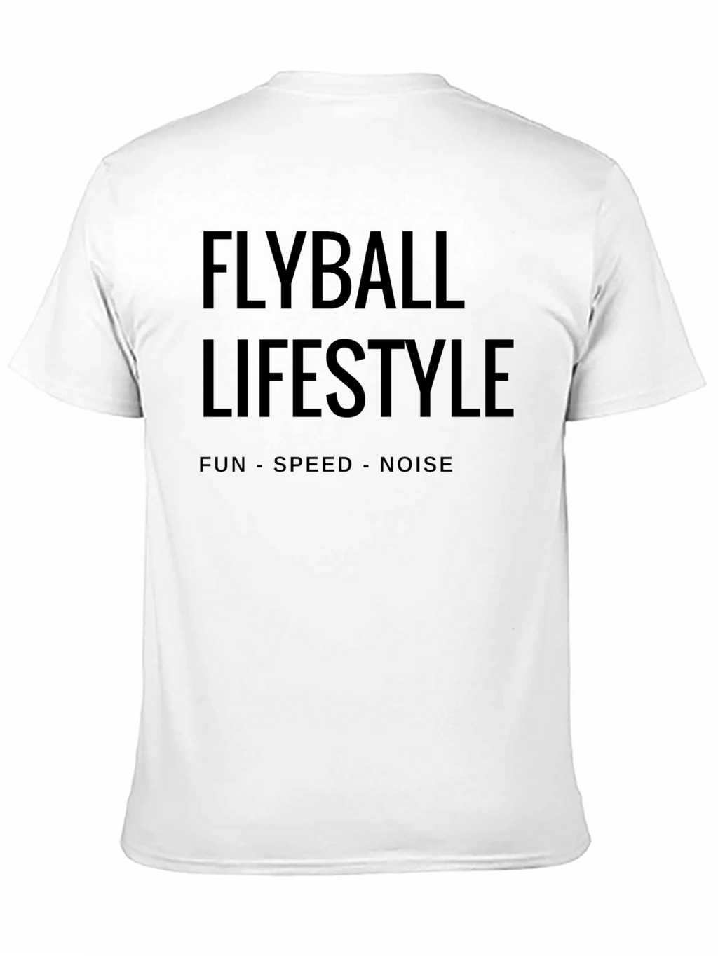 Flyball Lifestyle Black Graphic Tee