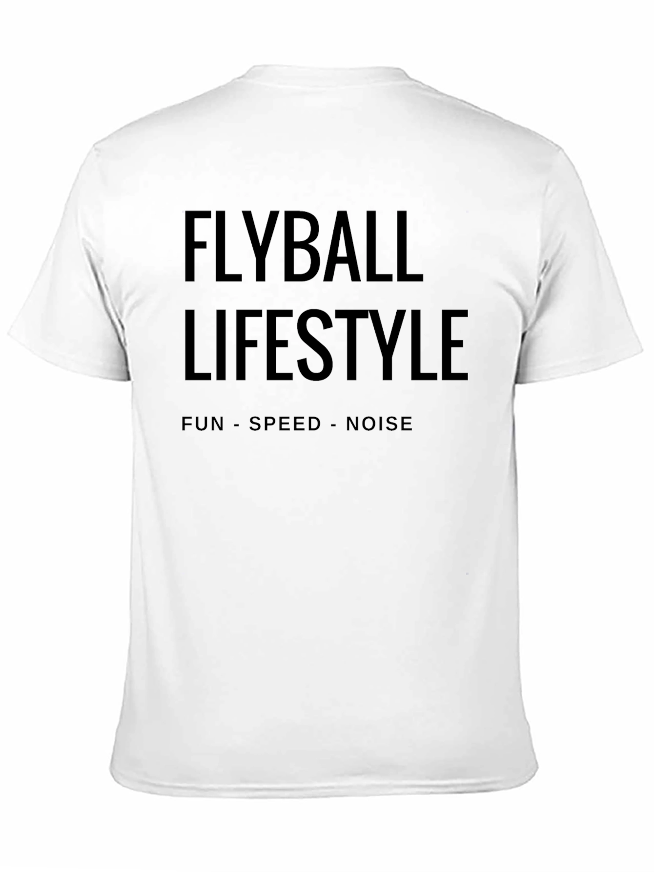 Flyball Lifestyle Black Graphic Tee