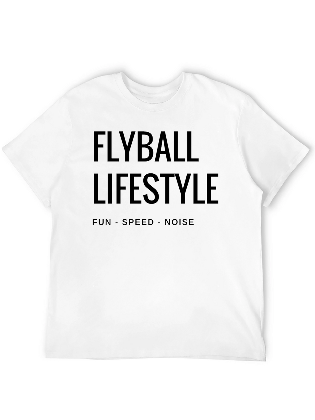 Flyball Lifestyle Black Graphic Tee
