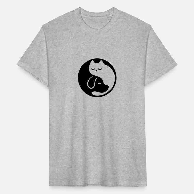 Yin Yang Cat and Dog