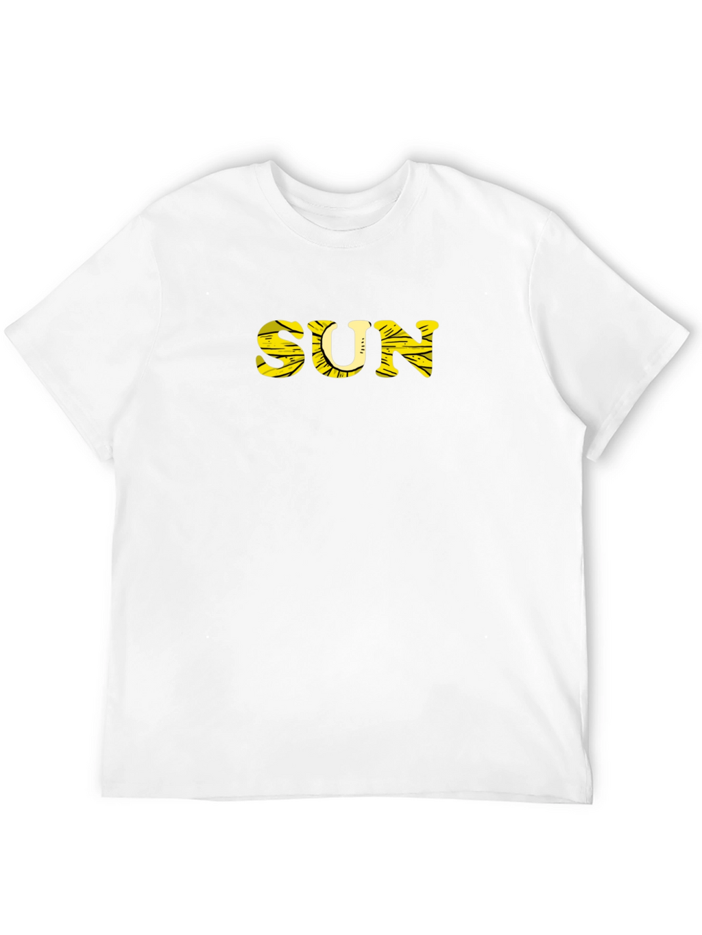 Sunflower SUN Graphic Black T-Shirt