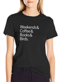 Weekends & Coffee Graphic Tee
