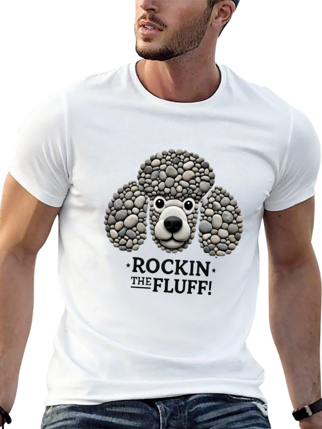 Rockin the Fluff Poodle T-Shirt