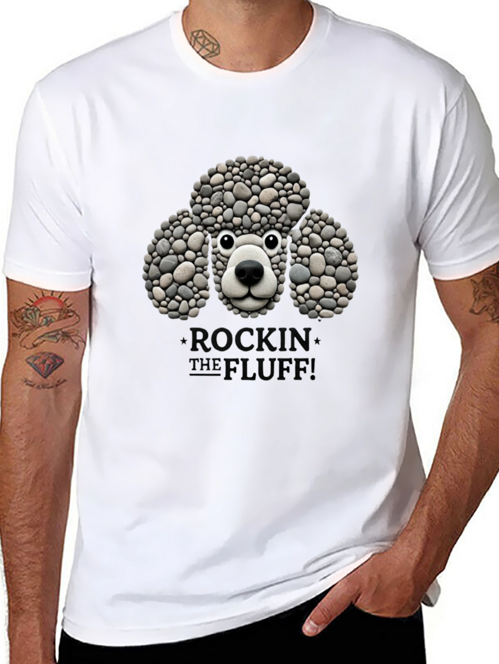 Rockin the Fluff Poodle T-Shirt