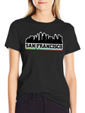San Francisco Skyline Graphic Tee