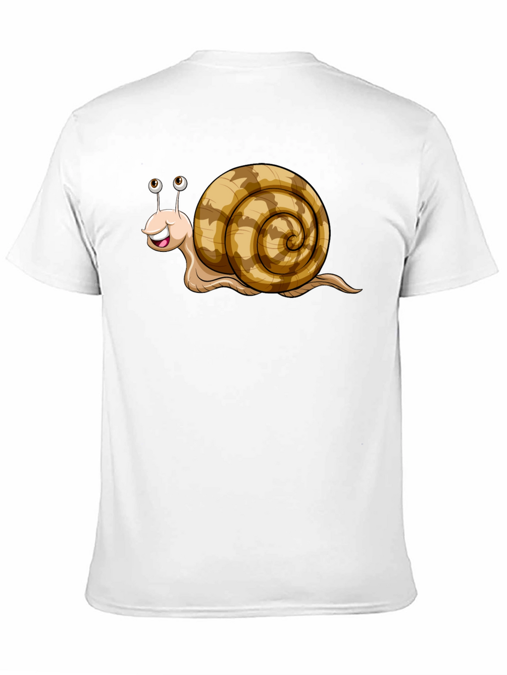 Cute Snail Cartoon Graphic Tee Shirt