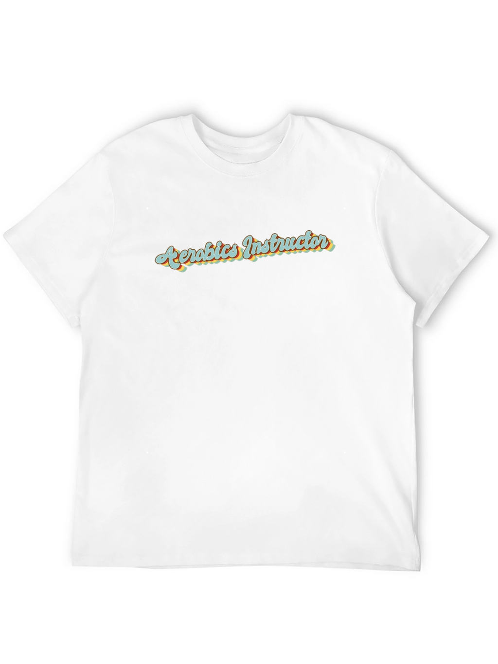 Aerobics Instructor Retro Style T-Shirt
