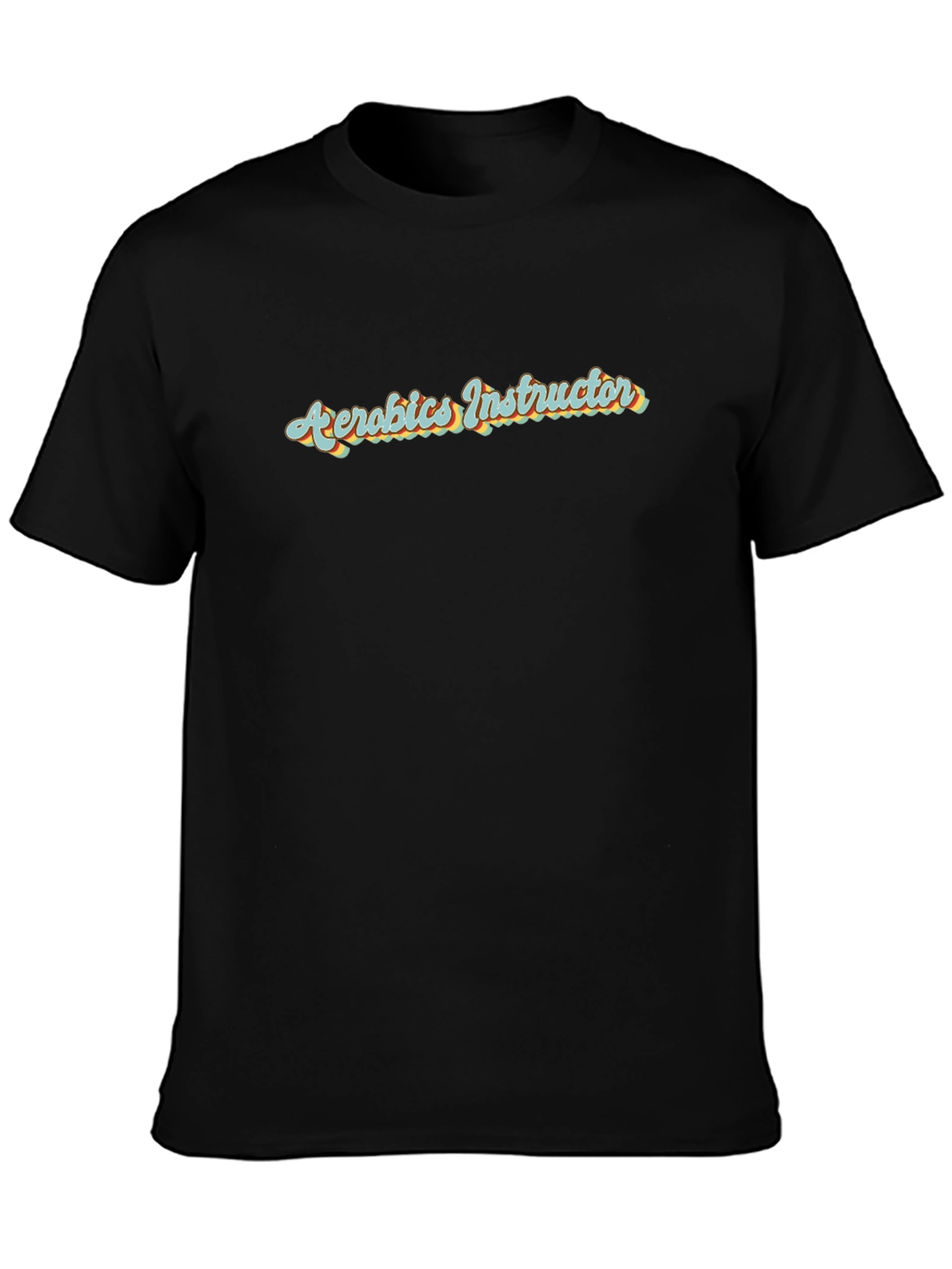 Aerobics Instructor Retro Style T-Shirt