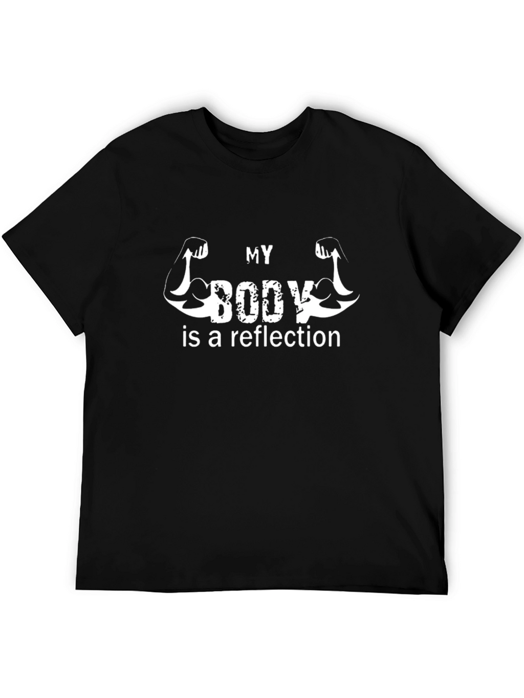 My Body Reflection Graphic T-Shirt