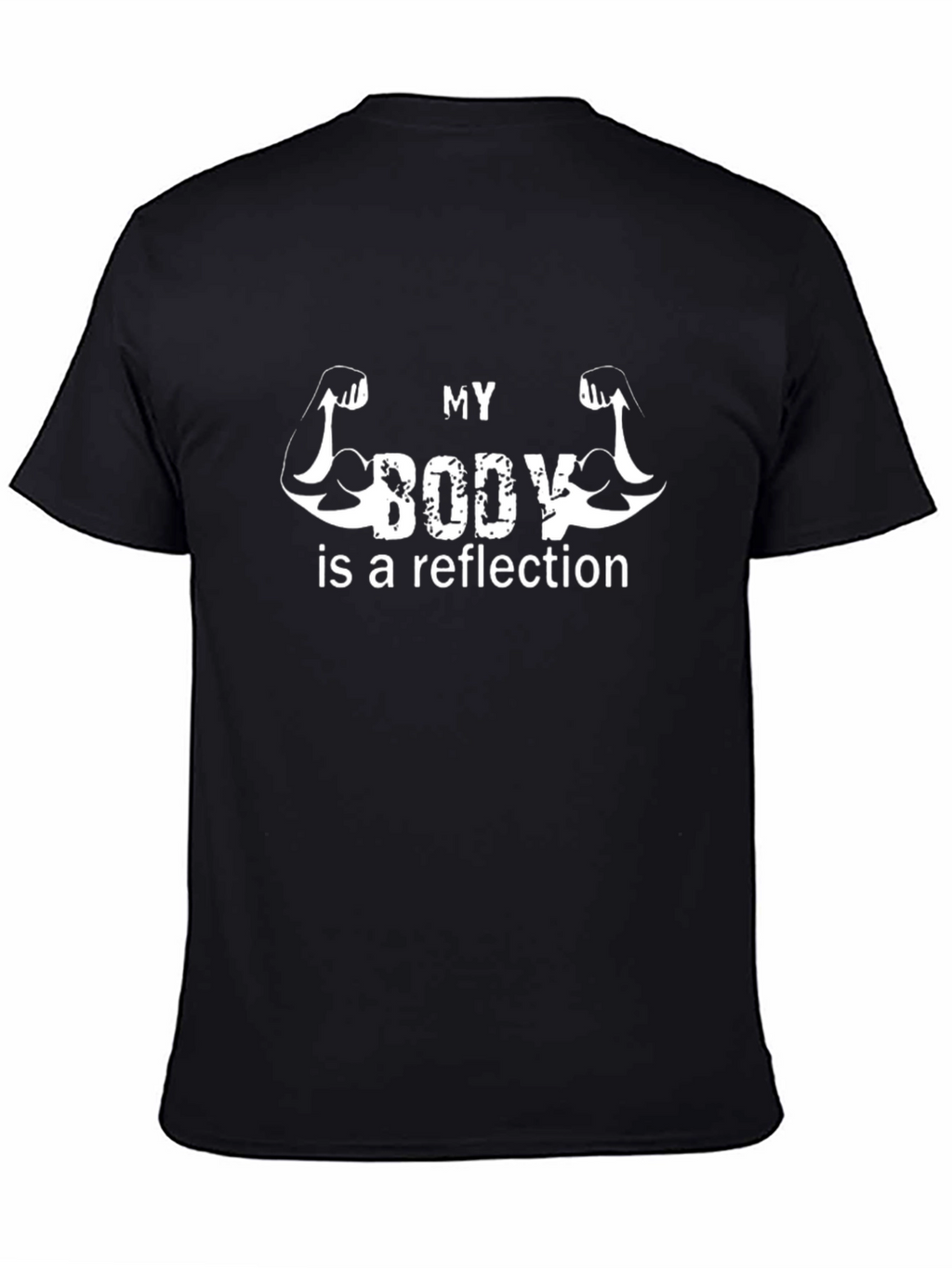 My Body Reflection Graphic T-Shirt