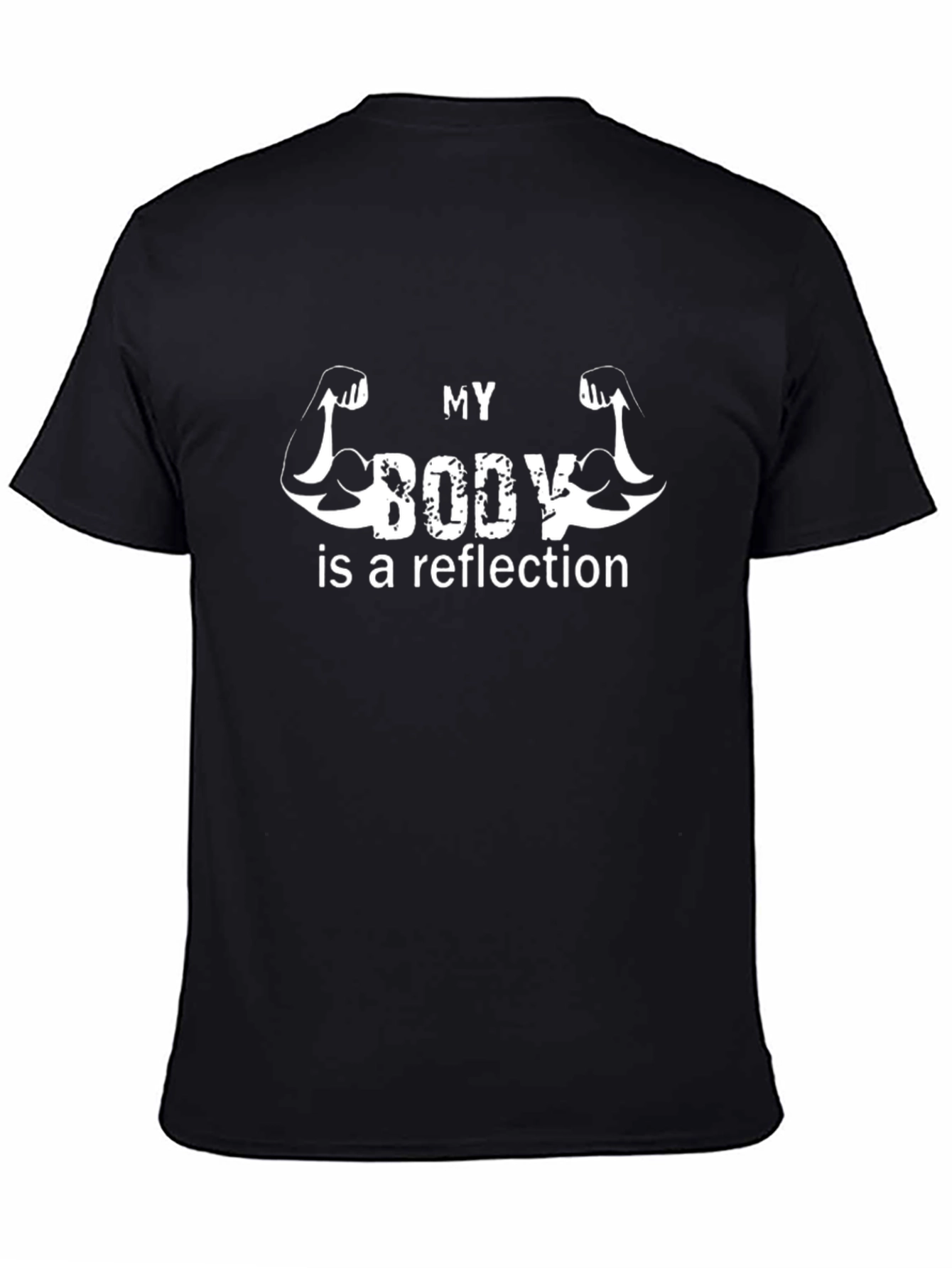 My Body Reflection Graphic T-Shirt