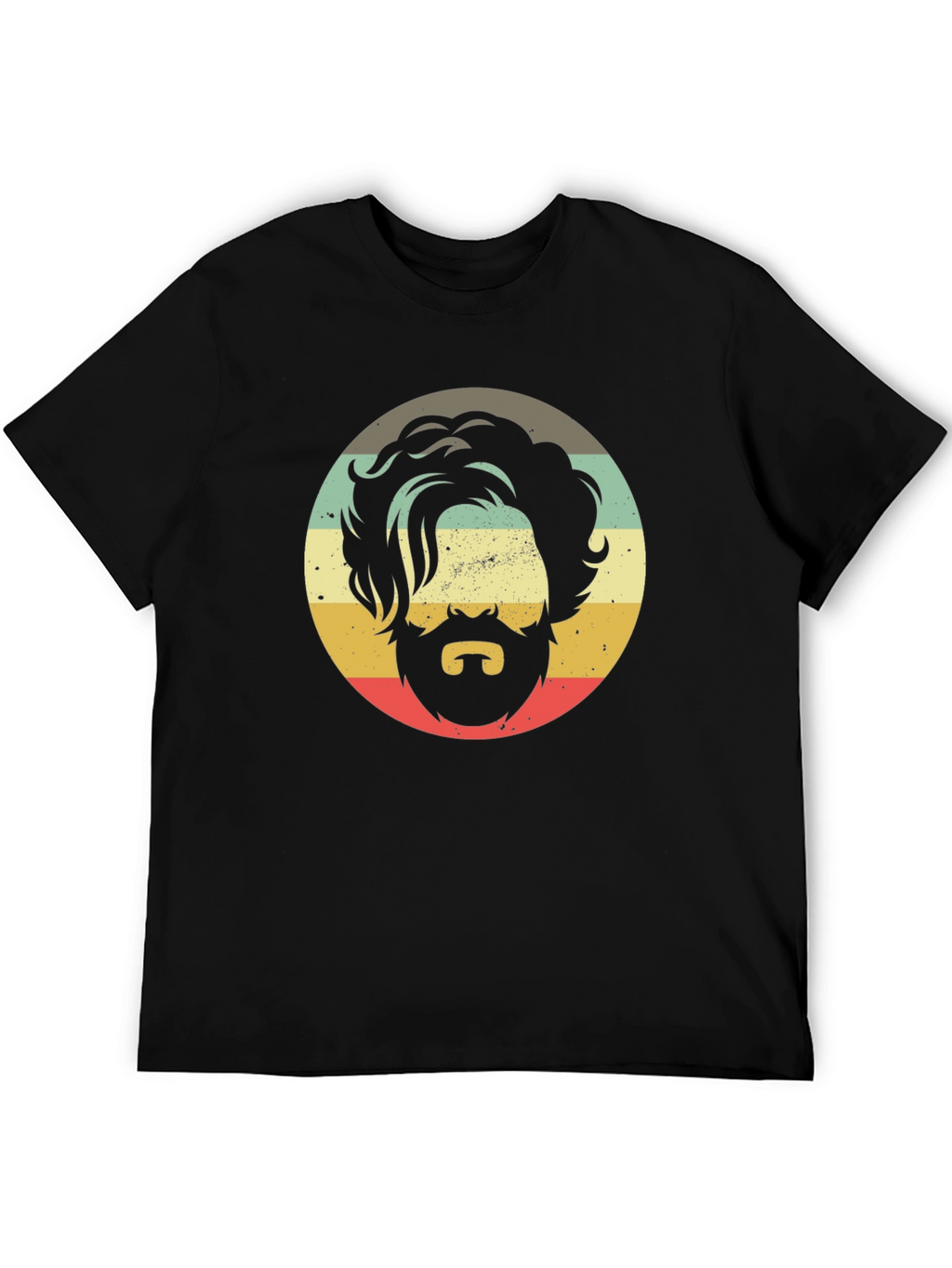 Retro Bearded Man Graphic Tee