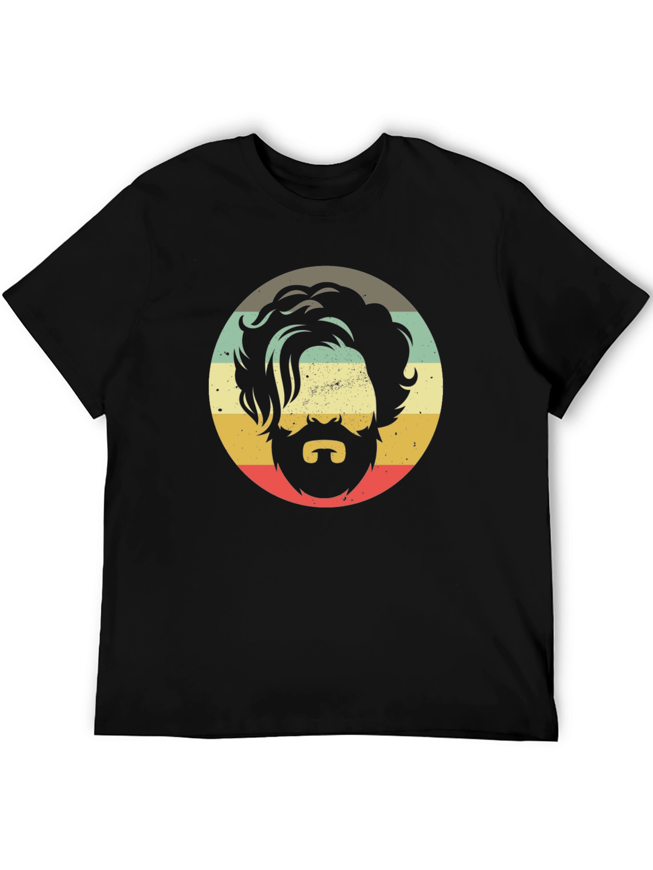 Retro Bearded Man Graphic Tee